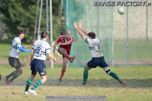 2014-11-02 CUS PoliMi Rugby-ASRugby Milano 1140